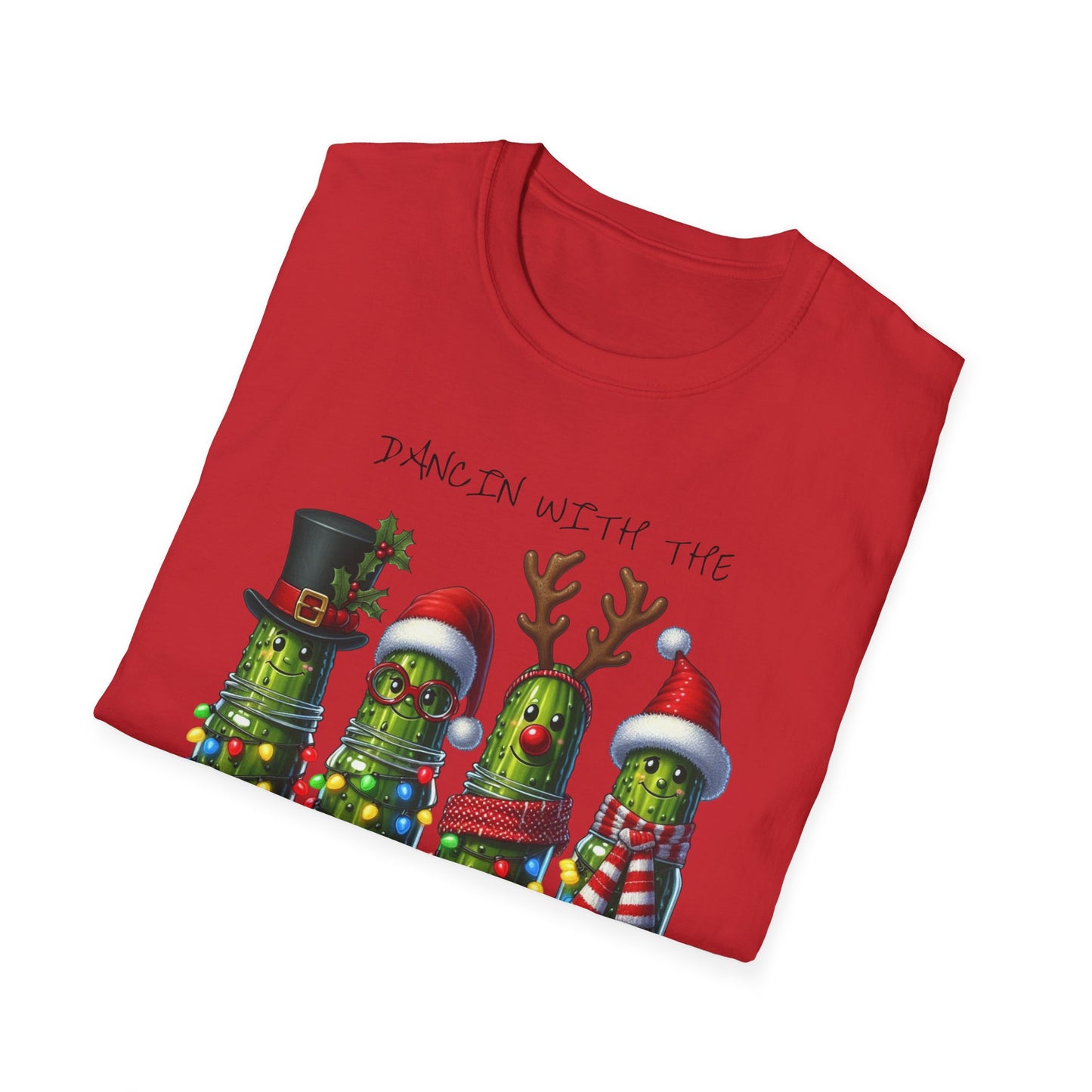 Christmas Pickle Family T-Shirt | Festive Pickle Ornaments Tee
