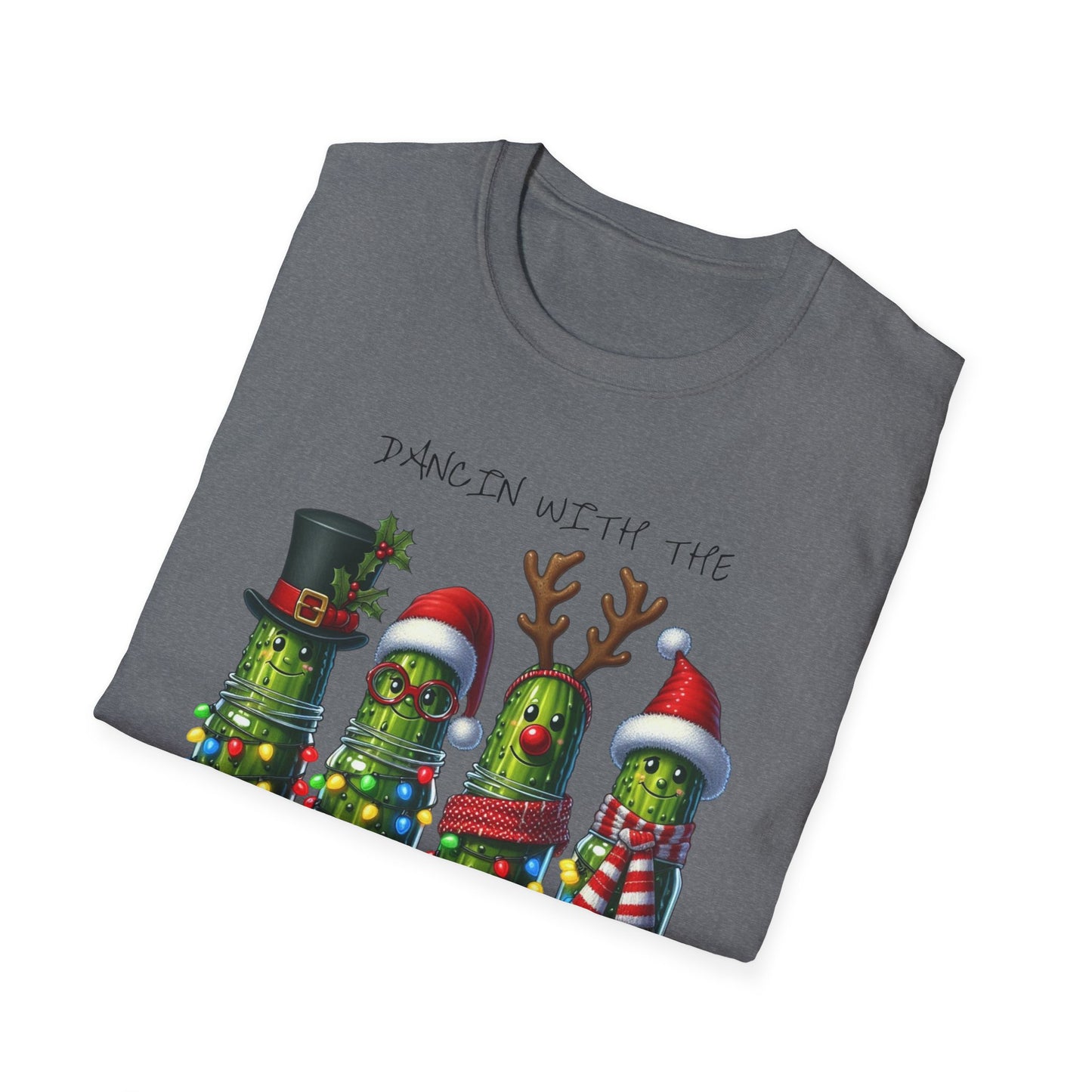 Christmas Pickle Family T-Shirt | Festive Pickle Ornaments Tee