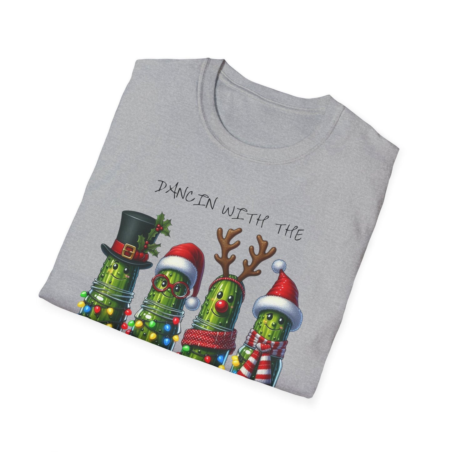 Christmas Pickle Family T-Shirt | Festive Pickle Ornaments Tee