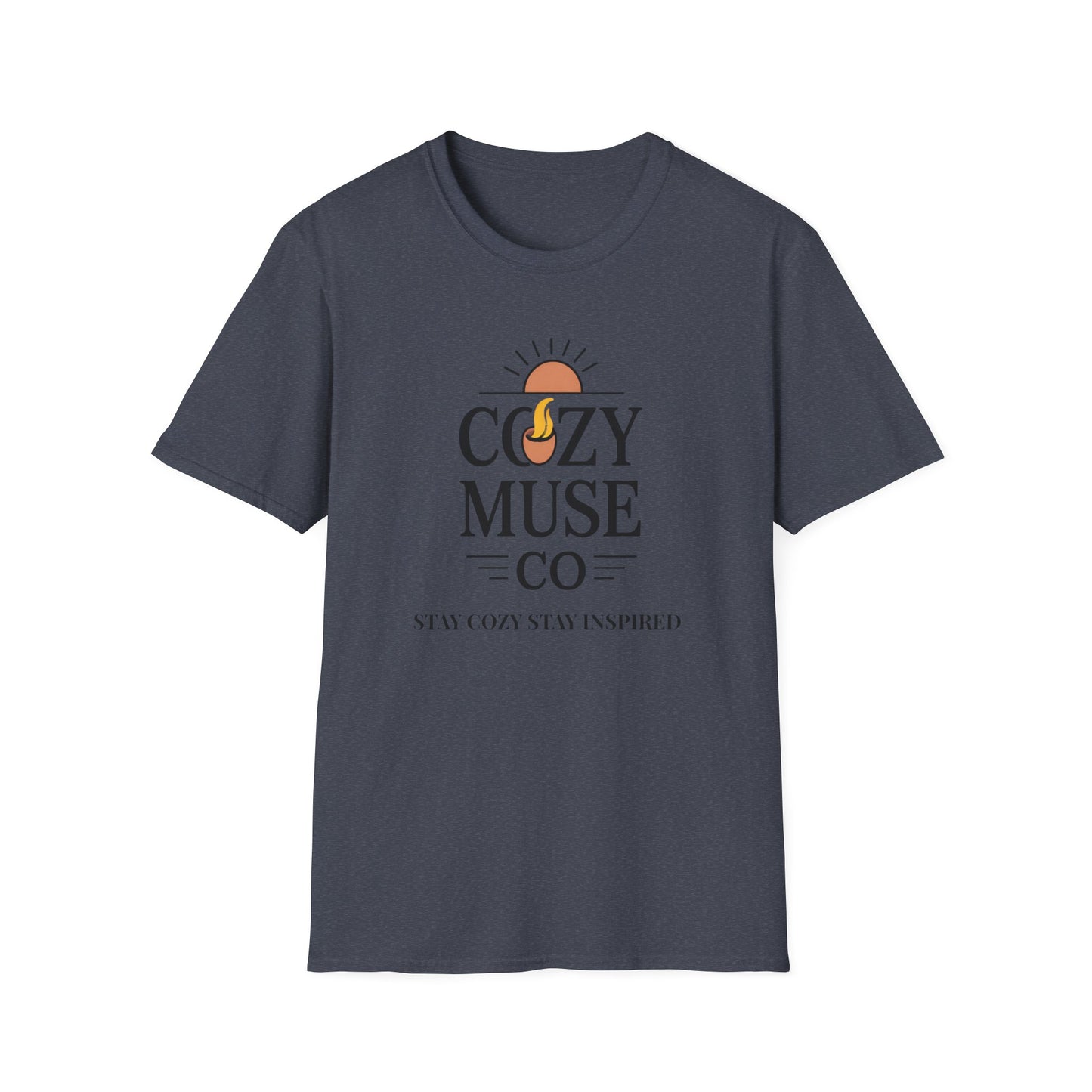 Cozy Muse Co. Graphic T-Shirt — "Stay Cozy, Stay Inspired"