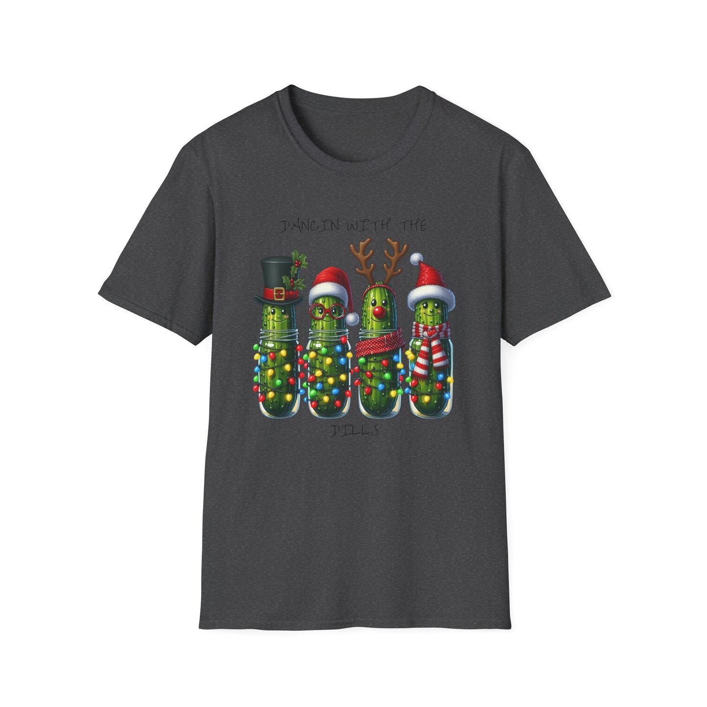 Christmas Pickle Family T-Shirt | Festive Pickle Ornaments Tee