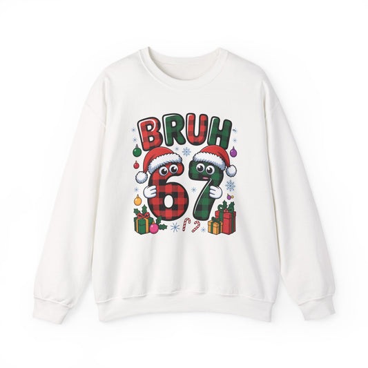 Holiday 'Bruh 67' Christmas Sweatshirt