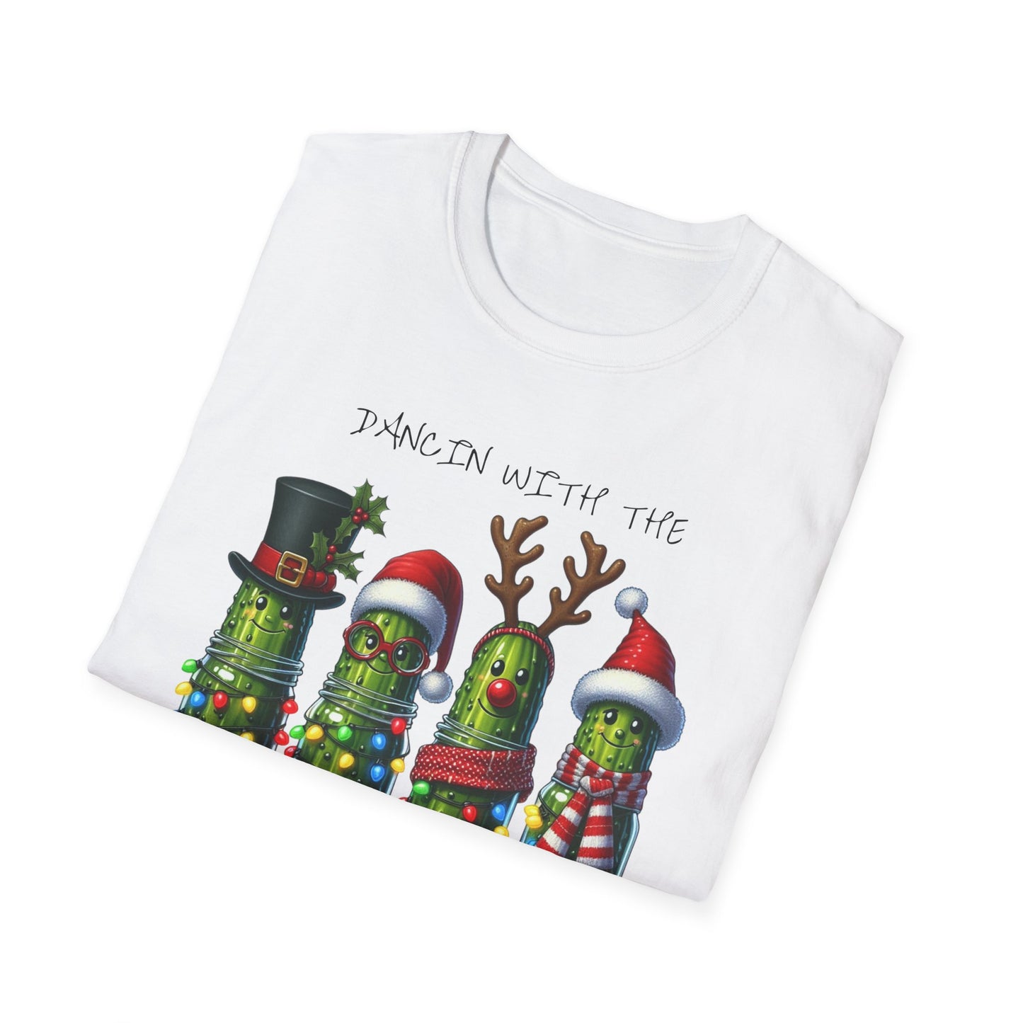 Christmas Pickle Family T-Shirt | Festive Pickle Ornaments Tee