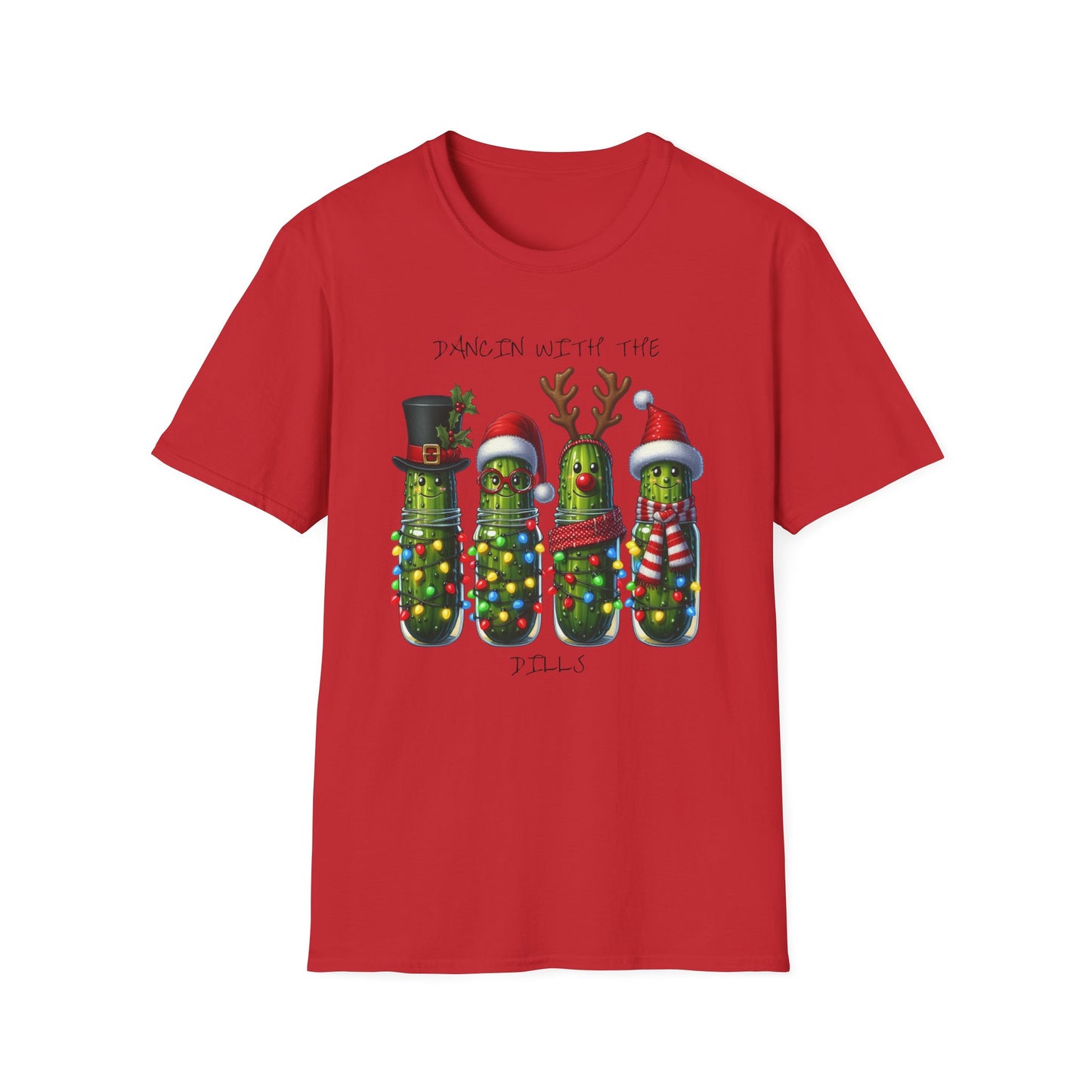 Christmas Pickle Family T-Shirt | Festive Pickle Ornaments Tee