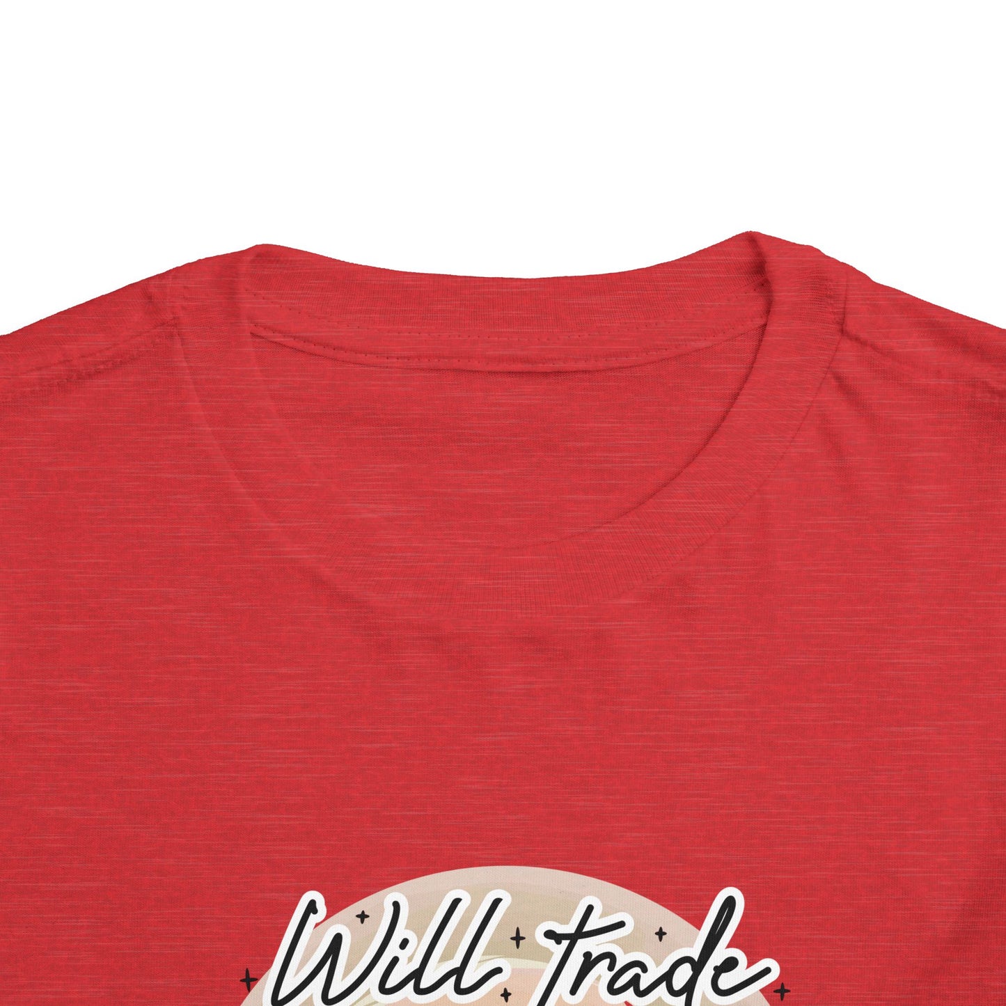 Toddler Tee — "Will Trade Brother for Presents" Christmas Shirt