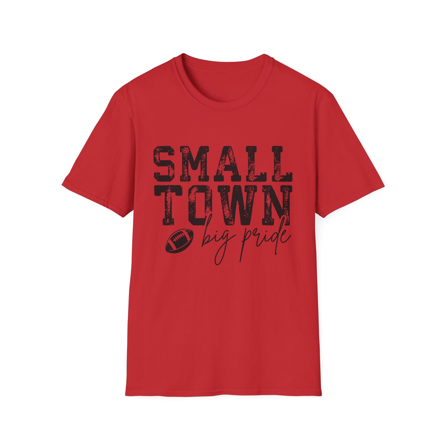Small Town Big Pride Football T-Shirt