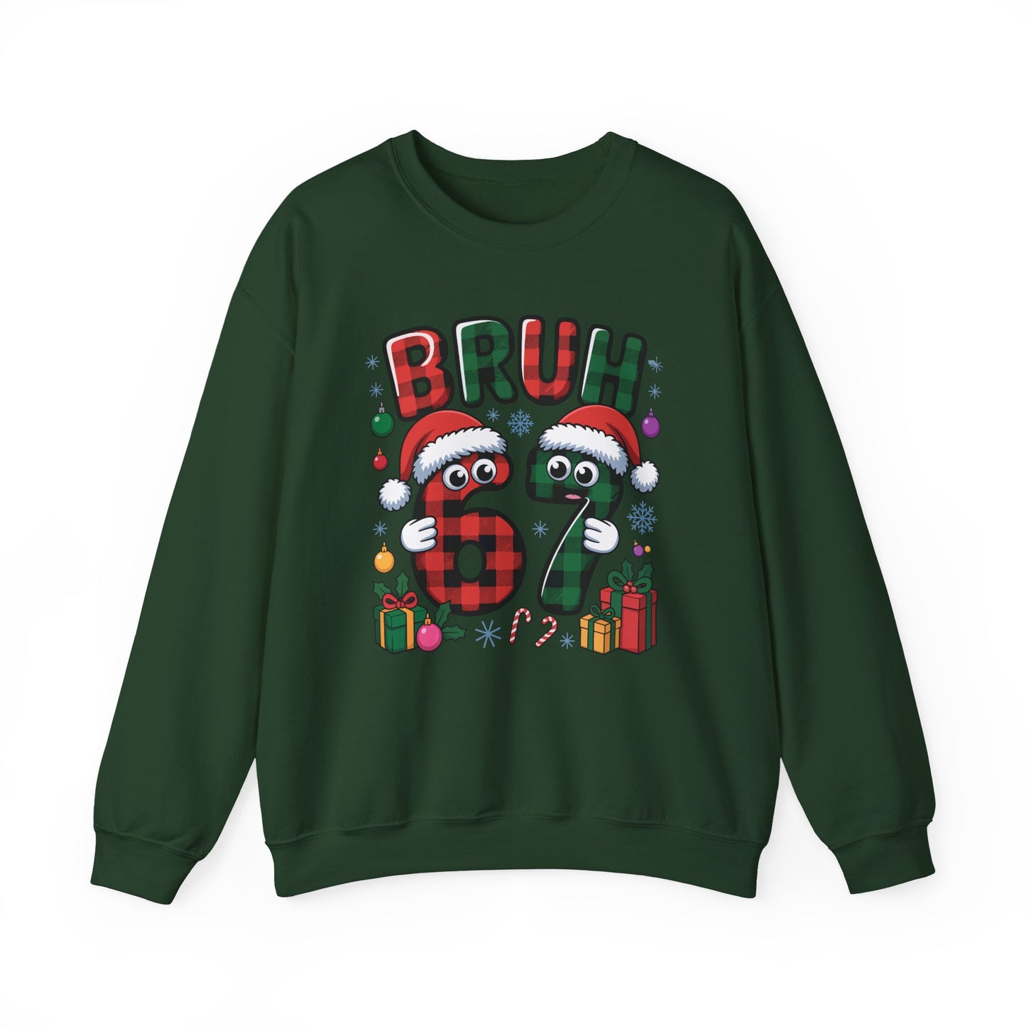 Holiday 'Bruh 67' Christmas Sweatshirt