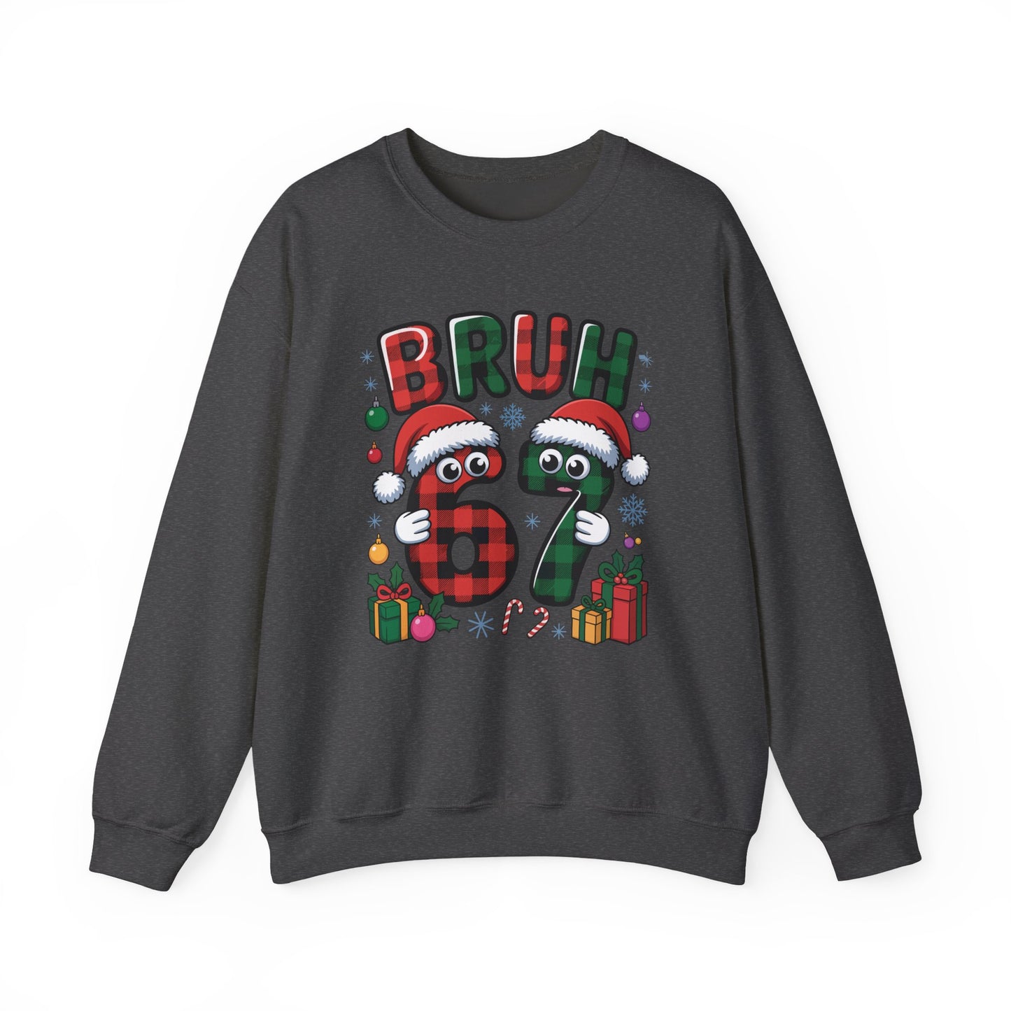 Holiday 'Bruh 67' Christmas Sweatshirt