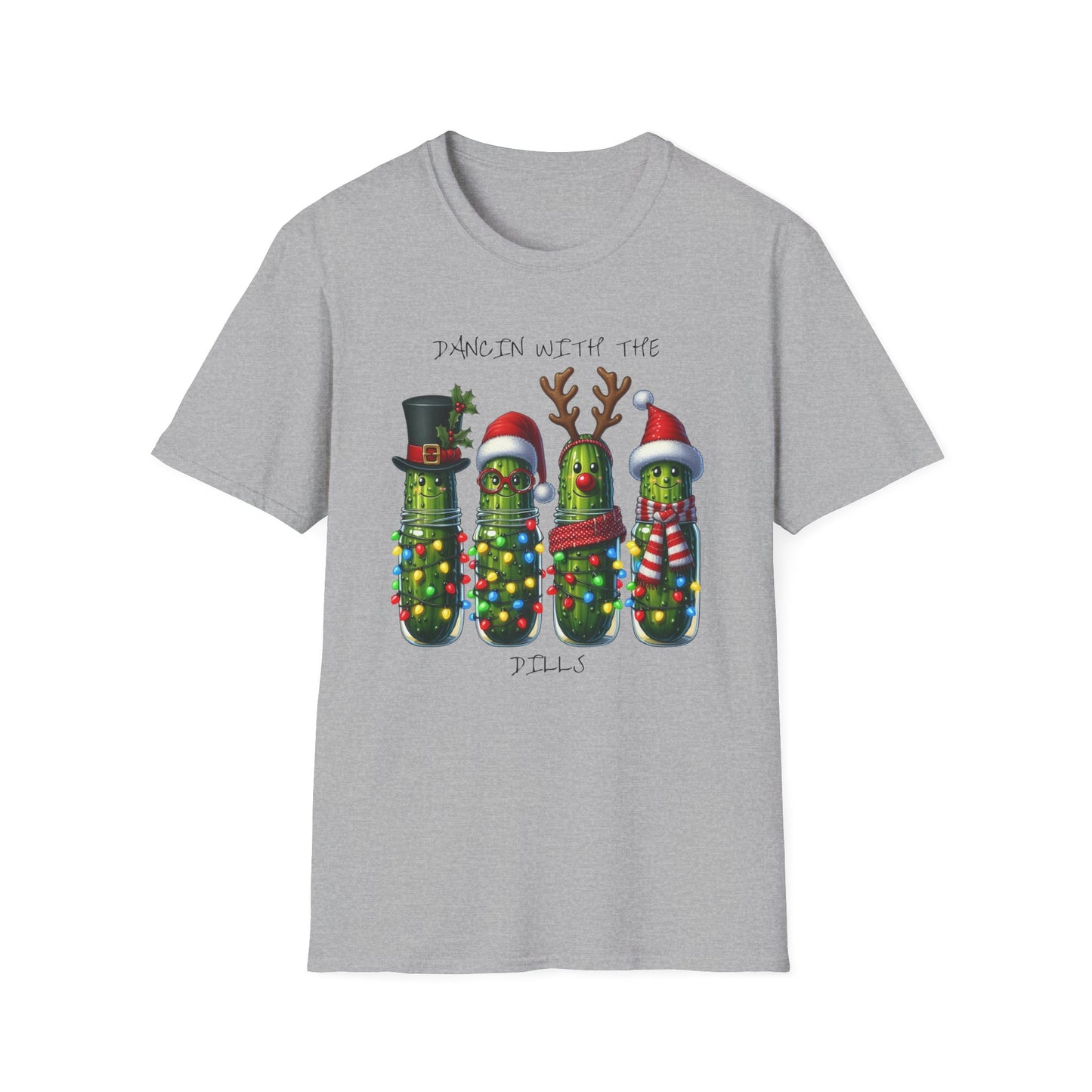 Christmas Pickle Family T-Shirt | Festive Pickle Ornaments Tee
