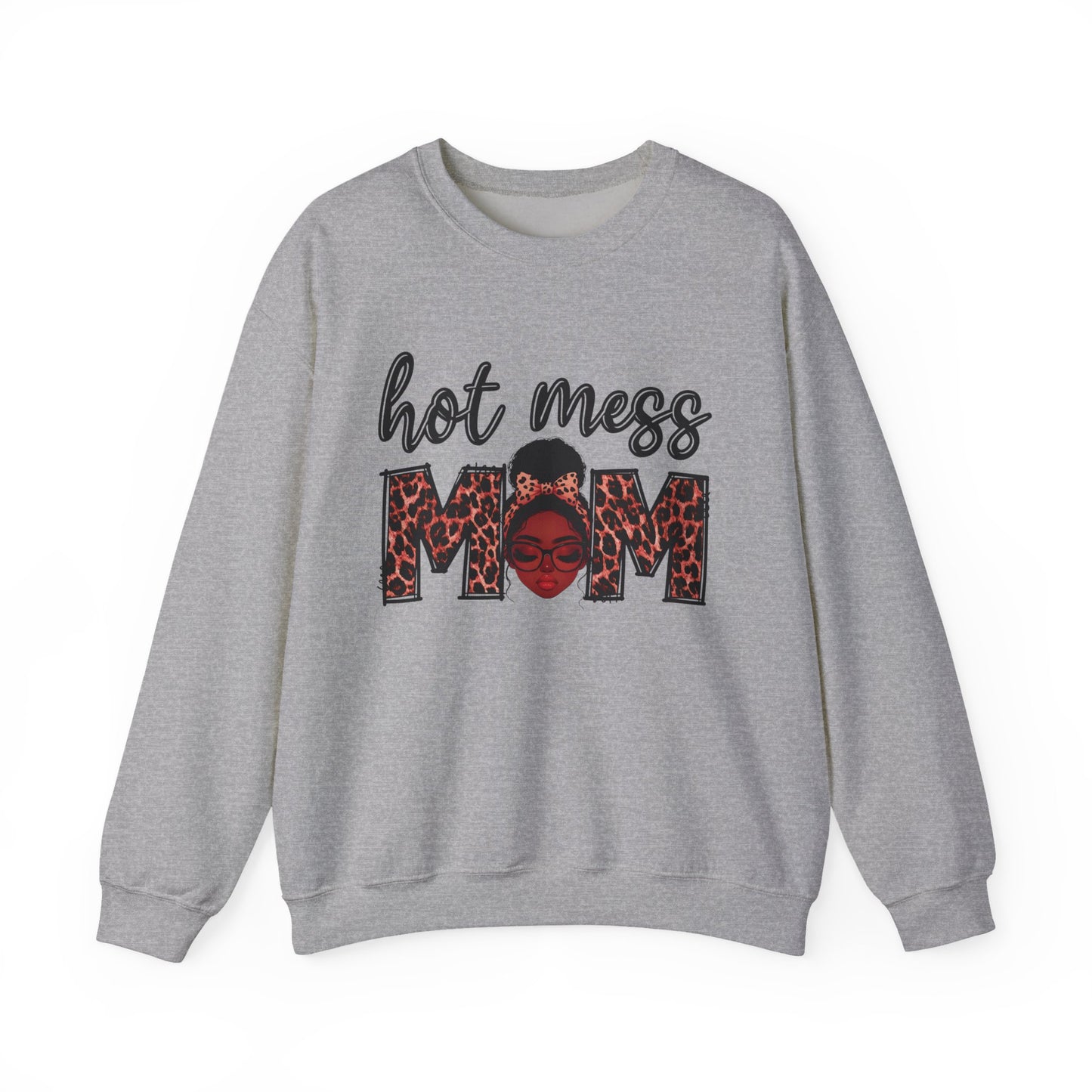 Hot Mess Mom™ Crewneck Sweatshirt