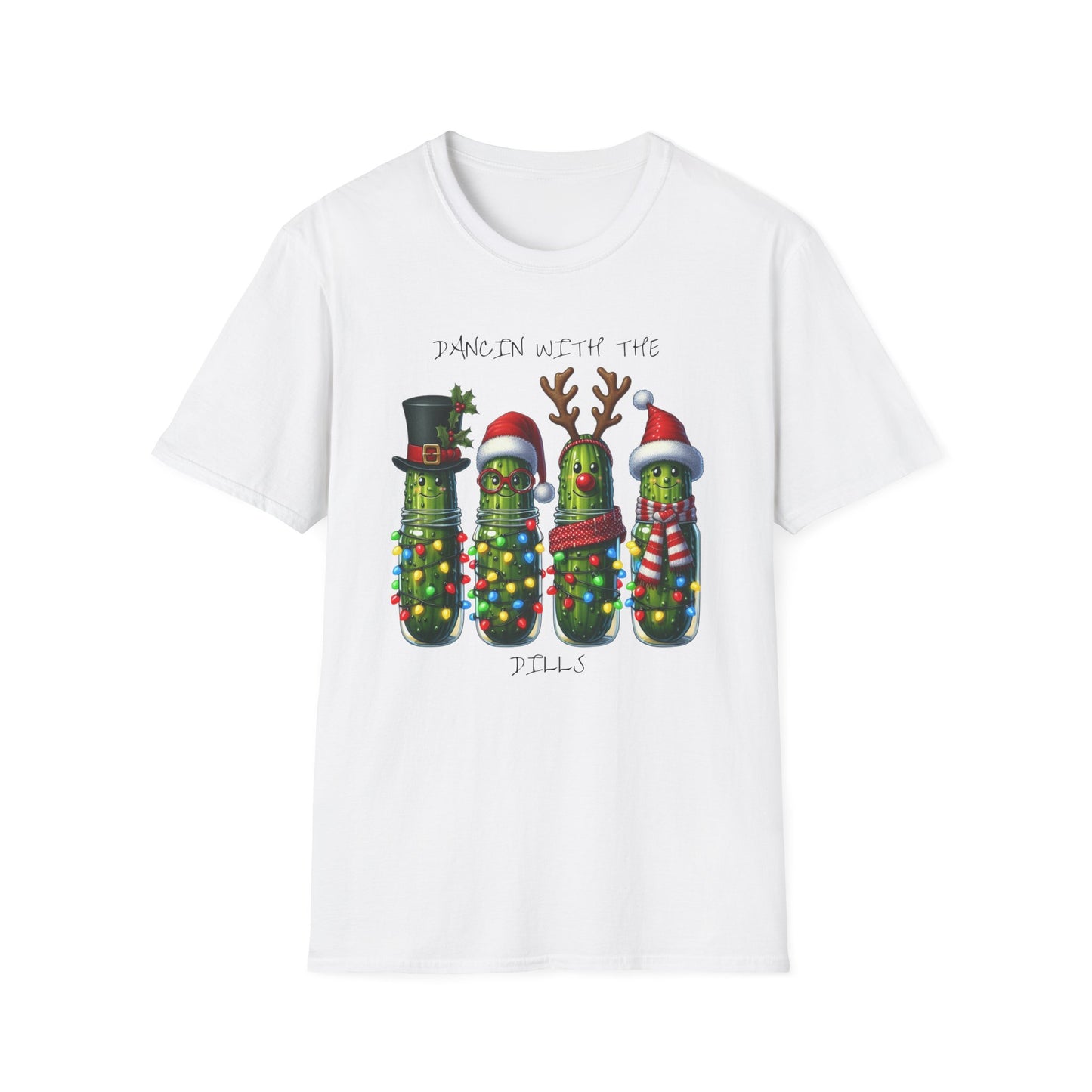 Christmas Pickle Family T-Shirt | Festive Pickle Ornaments Tee