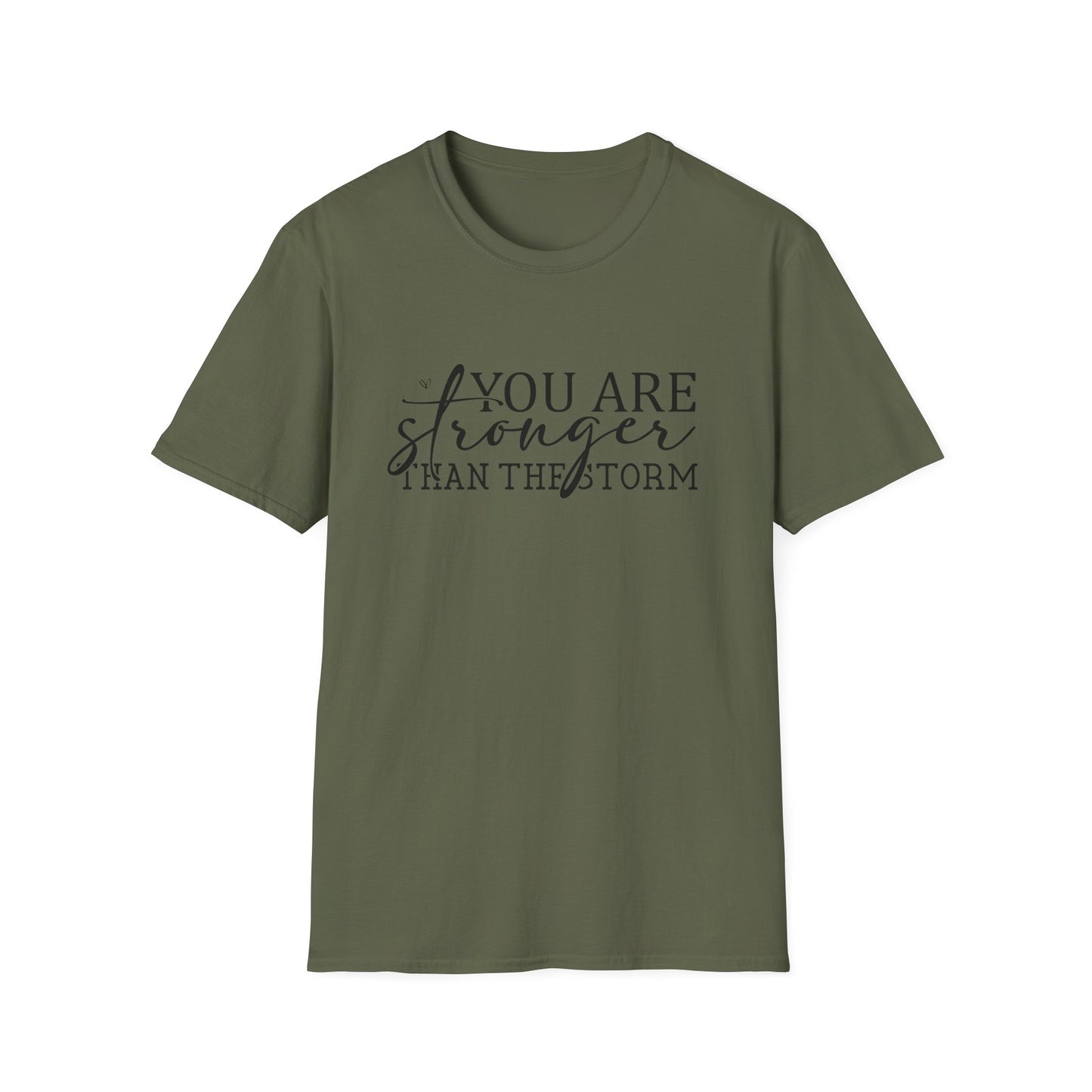 Inspirational "You Are Stronger Than The Storm" T-Shirt