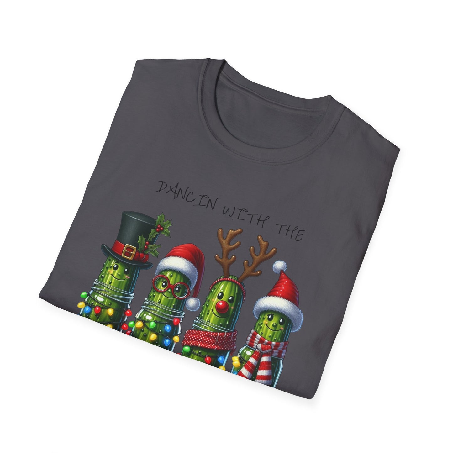 Christmas Pickle Family T-Shirt | Festive Pickle Ornaments Tee
