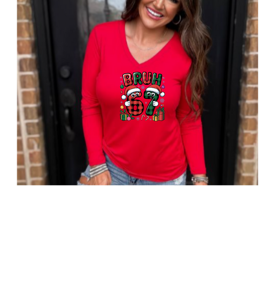 Holiday 'Bruh 67' Christmas Sweatshirt