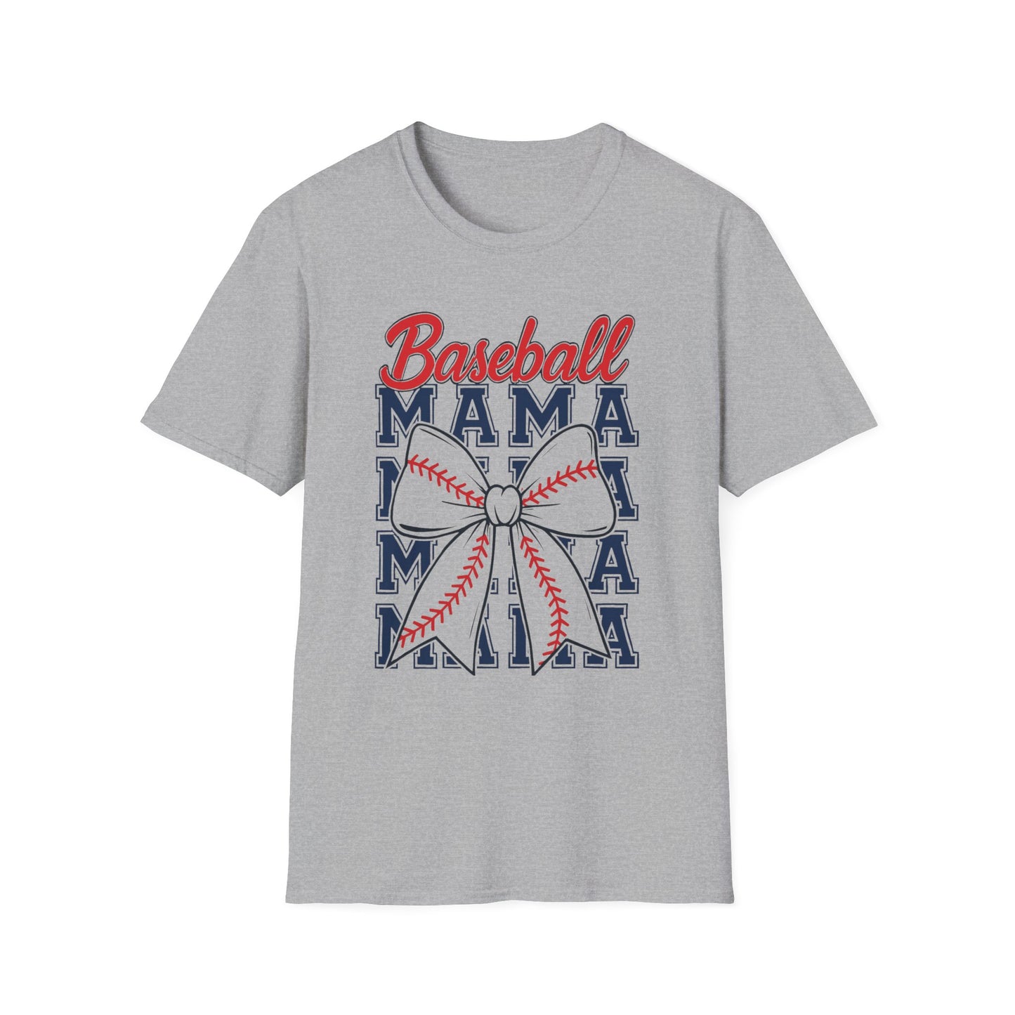 Baseball Mama T-Shirt — Bow & Stitch Graphic for Baseball Moms