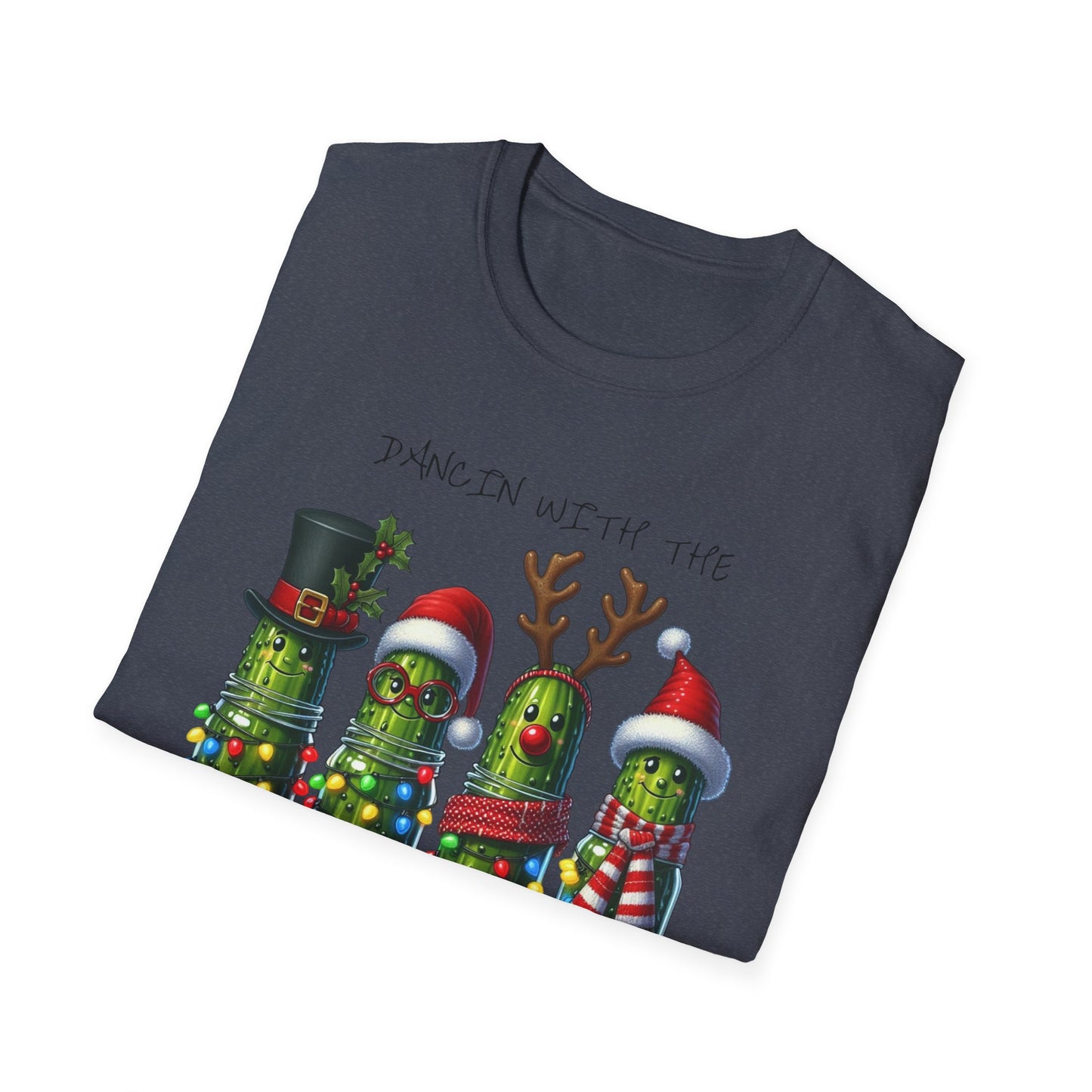 Christmas Pickle Family T-Shirt | Festive Pickle Ornaments Tee