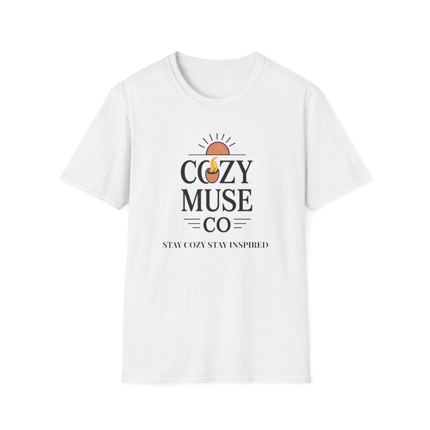 Cozy Muse Co. Graphic T-Shirt — "Stay Cozy, Stay Inspired"