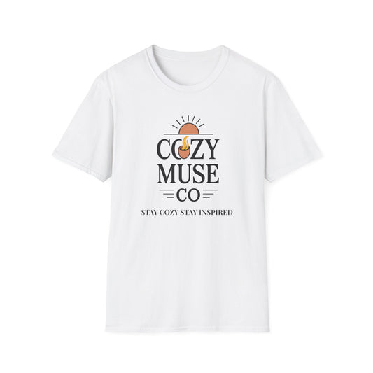 Cozy Muse Co. Graphic T-Shirt — "Stay Cozy, Stay Inspired"