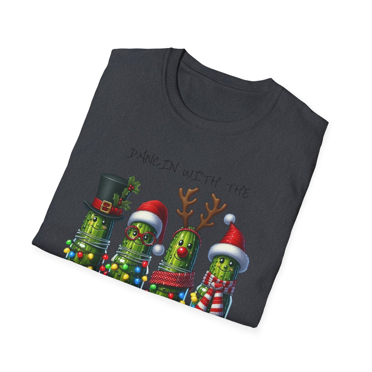 Christmas Pickle Family T-Shirt | Festive Pickle Ornaments Tee