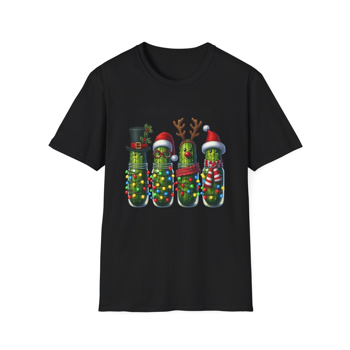 Christmas Pickle Family T-Shirt | Festive Pickle Ornaments Tee
