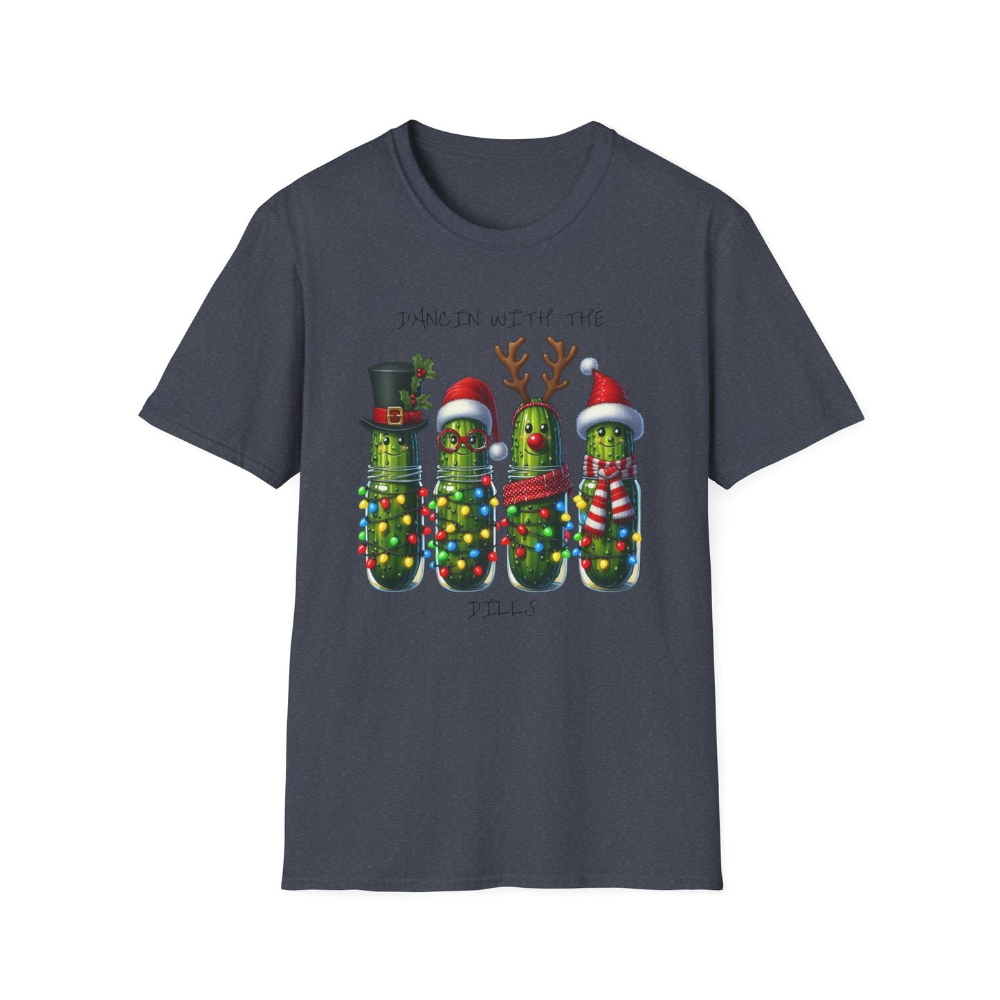 Christmas Pickle Family T-Shirt | Festive Pickle Ornaments Tee