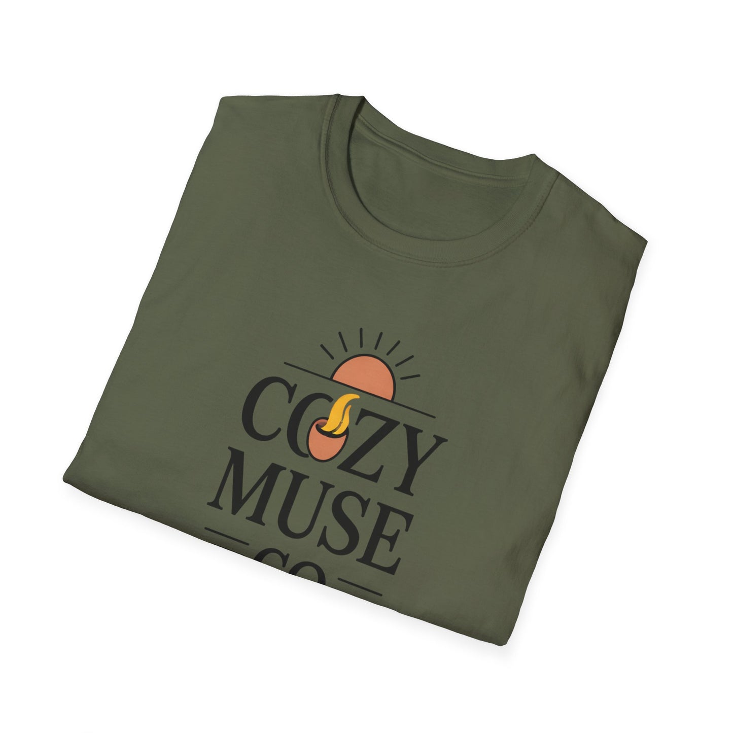 Cozy Muse Co. Graphic T-Shirt — "Stay Cozy, Stay Inspired"