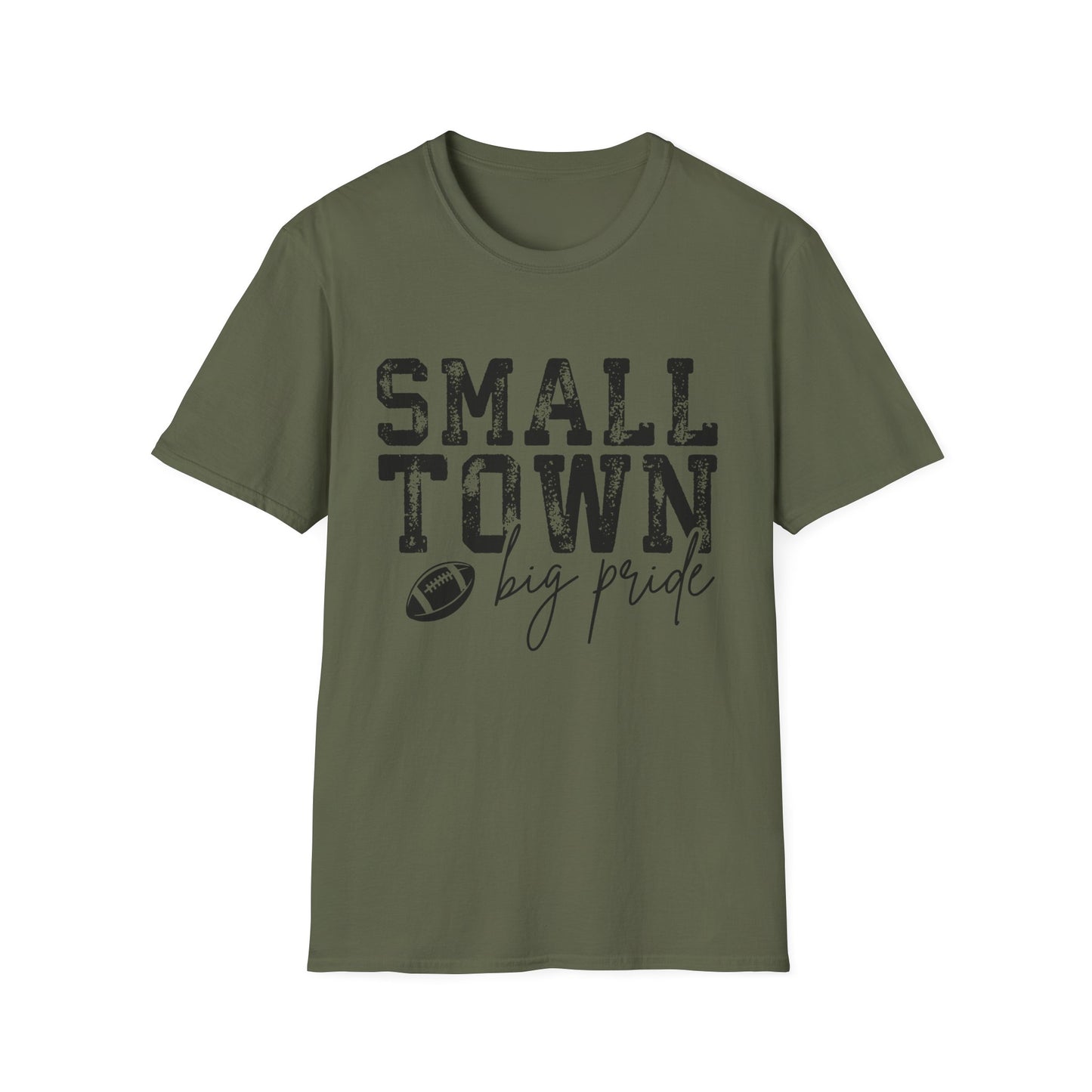 Small Town Big Pride Football T-Shirt