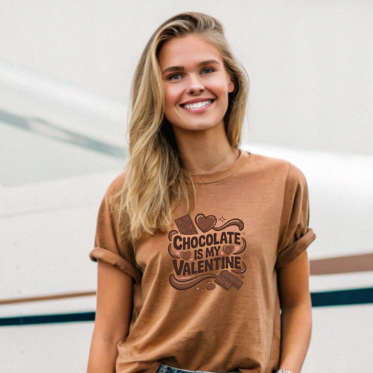 Chocolate is my Valentine T-Shirt