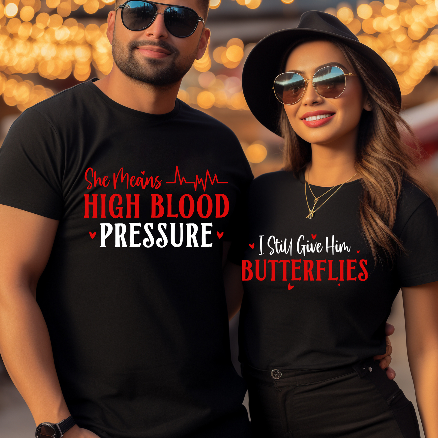 I Still Give Him Butterflies T-Shirt — Romantic Valentine's Day Tee