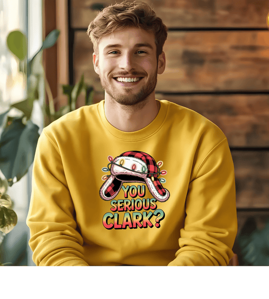 You Serious Clark? Christmas Hat Long Sleeve Tee