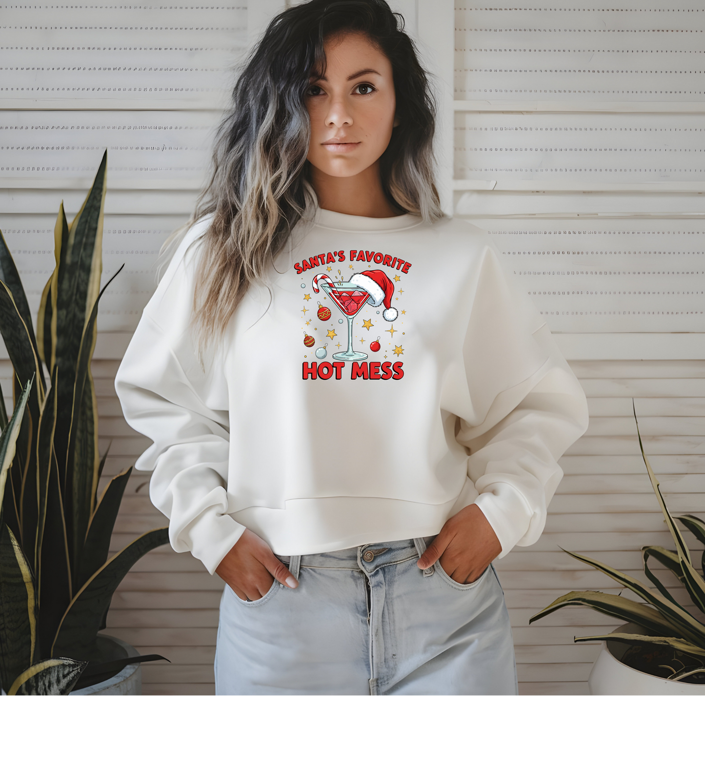 Hot Mess Holiday Sweatshirt